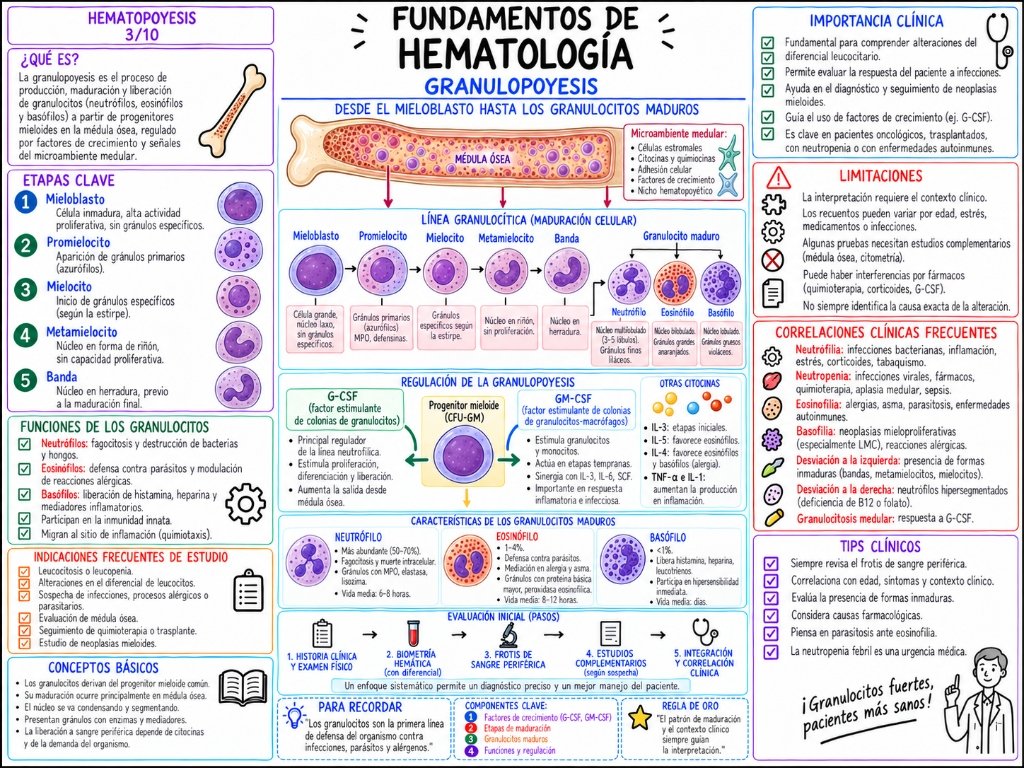 Hematopoyesis 3/10: Granulopoyesis